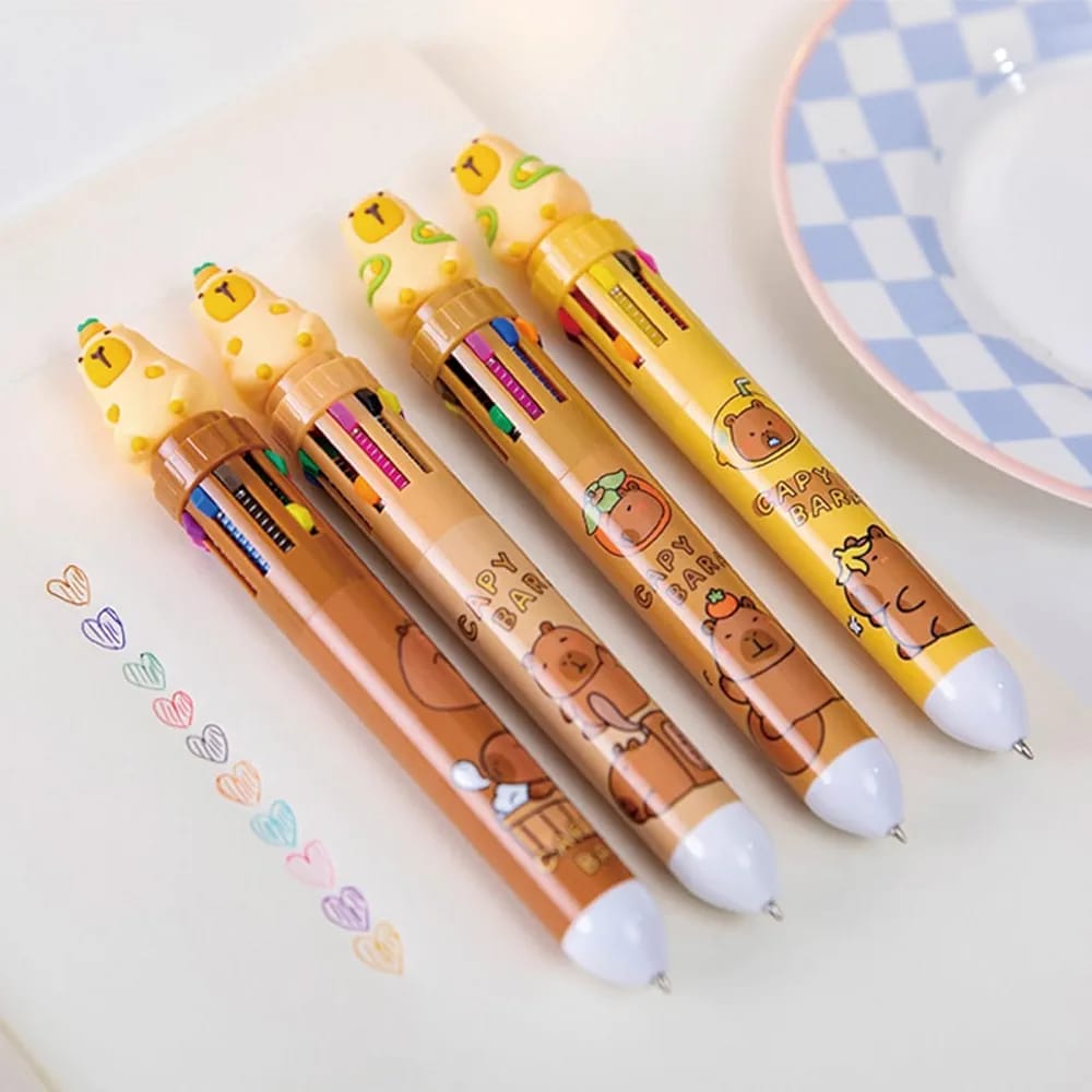 Bolígrafos Capy Bara