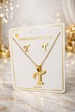 LETTER T - Stainless Steel