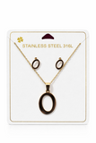 LETRA O - Stainless Steel