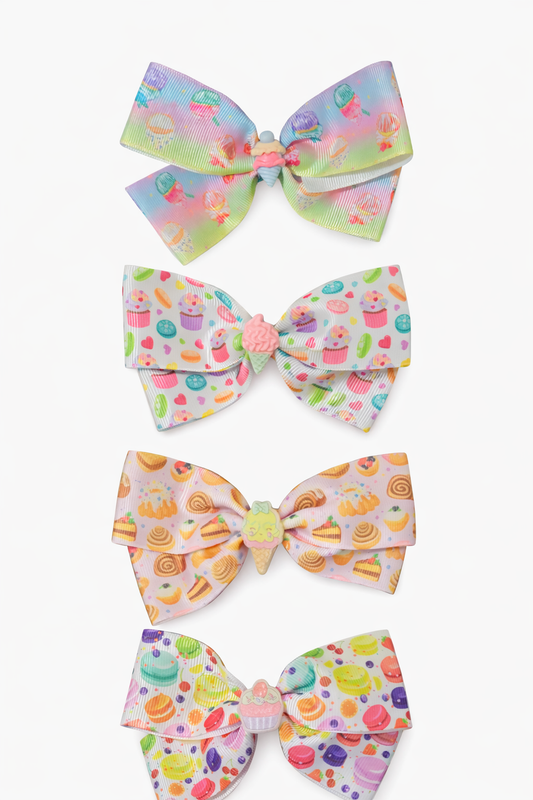 BOWS - WAFER AND CUPCAKE